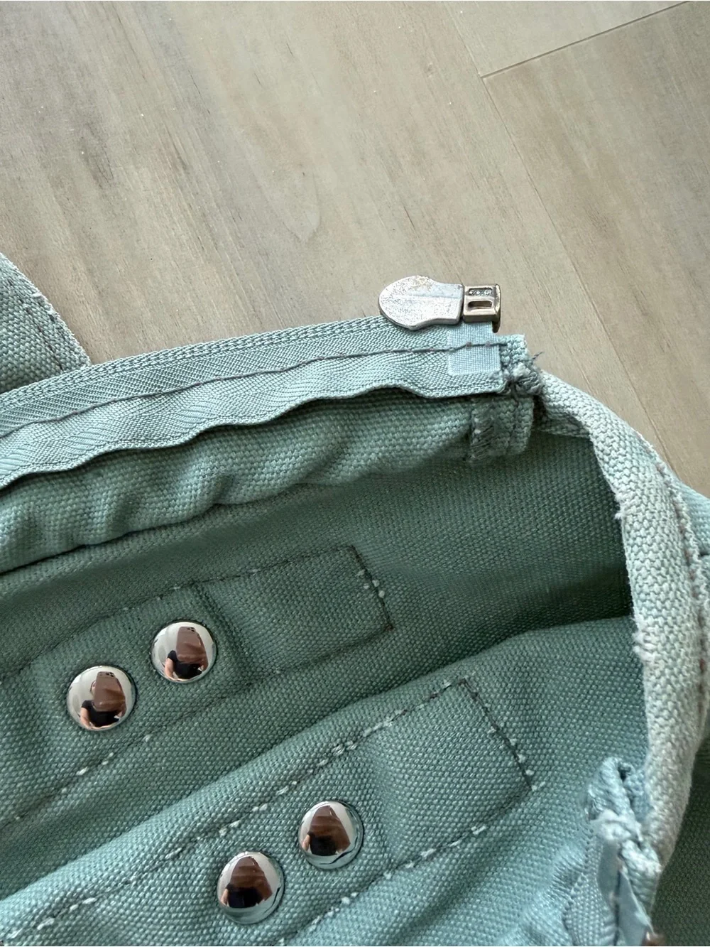 Marc Jacobs Green Canvas Tote Vintage